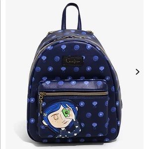 Coralline Loungefly mini backpack